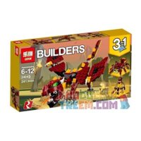 NOT Lego MYTHICAL CREATURES 31073 JISI 3130 Bela Lari 11044 LEPIN 24043 xếp lắp ráp ghép mô hình NHỮNG SINH VẬT HUYỀN THOẠI THẦN Creator Sáng Tạo 223 khối