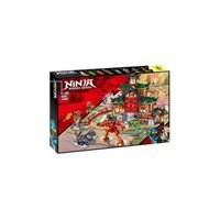 NOT Lego NINJA DOJO TEMPLE 71767 ZIMO 82208 xếp lắp ráp ghép mô hình ĐỀN NINJA DOJO The Lego Ninjago Movie Ninja Lốc Xoáy 1394 khối
