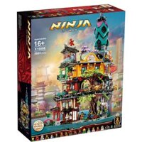 NOT Lego NINJAGO CITY GARDENS 71741 X19006 19006 90039 90038 xếp lắp ráp ghép mô hình NINJAGO CITY GARDENS. VƯỜN THÀNH PHỐ The Lego Ninjago Movie Ninja Lốc Xoáy 5685 khối
