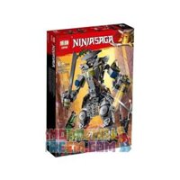 NOT Lego ONI TITAN 70658 Bela Lari 10937 LELE 31148 LEPIN 06084 xếp lắp ráp ghép mô hình CUỘC CHIẾN TITAN ONI The Lego Ninjago Movie Ninja Lốc Xoáy 522 khối