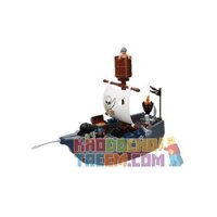 NOT Lego PIRATE SHIP 7881 HYSTOYS/HONGYUANSHENG/AOLEDUOTOYS HG-1277 1277 HG1277 xếp lắp ráp ghép mô hình THUYỀN CƯỚP BIỂN Duplo Khối Lớn 33 khối