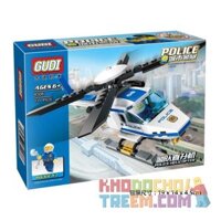 NOT Lego POLICE HELICOPTER 7741 GUDI 9308 JIESTAR 20014 Kazi KY6729 6729 Enlighten Qman 123 xếp lắp ráp ghép mô hình TRỰC THĂNG CẢNH SÁT City Thành Phố 94 khối