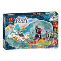 NOT Lego QUEEN DRAGON'S RESCUE 41179 Bela 10550 Lari 10550 xếp lắp ráp ghép mô hình GIẢI CỨU NỮ HOÀNG RỒNG CUỘC CỦA Elves Thế Giới Phép Thuật 833 khối