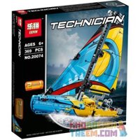 NOT Lego RACING YACHT 42074 JISI 3374 Bela Lari 10823 LEPIN 20074 SHENG YUAN/SY 7000 xếp lắp ráp ghép mô hình THUYỀN BUỒM ĐUA DU Technic Kỹ Thuật Công Nghệ Cao Mô Hình Phương Tiện 330 khối