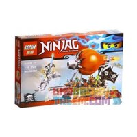 NOT Lego RAID ZEPPELIN 70603 LARI/BELA 10448 LELE 79231 LEPIN 06029 SHENG YUAN/SY 540 SY540 xếp lắp ráp ghép mô hình TẤN CÔNG KHINH KHÍ CẦU HẢI TẶC ĐỘT KÍCH ZEPPELIN The Lego Ninjago Movie Ninja Lốc Xoáy 294 khối