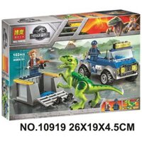 NOT Lego RAPTOR RESCUE TRUCK 10757 Bela Lari 10919 SHENG YUAN/SY 1081B xếp lắp ráp ghép mô hình XE CỨU HỘ RAPTOR Juniors Thiếu Niên 85 khối