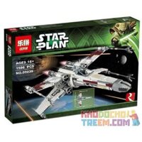 NOT Lego RED FIVE X-WING STARFIGHTER 10240 KING 81041 LEPIN 05039 xếp lắp ráp ghép mô hình PHI THUYỀN CHIẾN ĐẤU CÁNH CHỮ X MÀU ĐỎ STARFIGHTER RED FIVE X-WING Star Wars Chiến Tranh Giữa Các Vì Sao 1559 khối