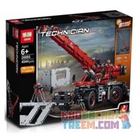 NOT Lego ROUGH TERRAIN CRANE 42082 40007 LEPIN 20085 xếp lắp ráp ghép mô hình XE CẦN CẨU HẠNG NẶNG ĐỊA HÌNH GỒ GHỀ Technic Kỹ Thuật Công Nghệ Cao Mô Hình Phương Tiện 4057 khối