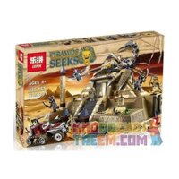NOT Lego SCORPION PYRAMID 7327 LEPIN 31001 xếp lắp ráp ghép mô hình KIM TỰ THÁP CỦA VUA BỌ CẠP Pharaoh's Quest Nhiệm Vụ Của Pharaoh 792 khối
