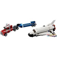 NOT Lego SHUTTLE TRANSPORTER 31091 JISI 3140 XINH 5506 xếp lắp ráp ghép mô hình VẬN CHUYỂN CON THOI XE ĐƯA ĐÓN Creator Sáng Tạo 341 khối