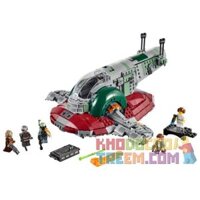 NOT Lego SLAVE I – 20TH ANNIVERSARY EDITION 75243 10062 LARI 11430 LEPIN 05155 xếp lắp ráp ghép mô hình SLAVE I - PHIÊN BẢN KỶ NIỆM 20 NĂM NÔ LỆ Star Wars Chiến Tranh Giữa Các Vì Sao 1007 khối