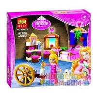 NOT Lego SLEEPING BEAUTY'S ROYAL BEDROOM 41060 LARI BELA 10433 xếp lắp ráp ghép mô hình PHÒNG NGỦ CÔNG CHÚA TRONG RỪNG HOÀNG GIA CỦA NGƯỜI ĐẸP Disney Princess 96 khối