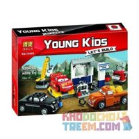NOT Lego SMOKEY'S GARAGE 10743 JISI 2906 Bela Lari 10686 SHENG YUAN/SY SY938 SY778D 778D SY778G 778G xếp lắp ráp ghép mô hình GARA Ô TÔ NHÀ ĐỂ XE CỦA SMOKEY Juniors Thiếu Niên 116 khối