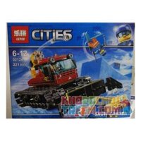 NOT Lego SNOW GROOMER 60222 LARI 11222 LEPIN 02124 xếp lắp ráp ghép mô hình XE DỌN TUYẾT GROOMER NGƯỜI City Thành Phố 197 khối