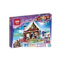 NOT Lego SNOW RESORT CHALET 41323 Bela Lari 10731 LEPIN 01040 xếp lắp ráp ghép mô hình NHÀ GỖ KHU TRƯỢT TUYẾT NGHỈ DƯỠNG Friends Các Bạn Gái 402 khối