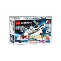 NOT Lego SPACE SHUTTLE EXPLORER 31066 JISI 3118 xếp lắp ráp ghép mô hình HÀNH TRÌNH KHÁM PHÁ CỦA TÀU CON THOI NHÀ THÁM HIỂM ​​CON Creator Sáng Tạo 285 khối