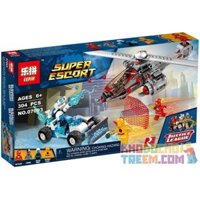 NOT Lego SPEED FORCE FREEZE PURSUIT 76098 Bela Lari 10844 LEPIN 07093 SHENG YUAN/SY 1007 xếp lắp ráp ghép mô hình TỐC ĐỘ QUÂN ĐÓNG BĂNG TRUY ĐUỔI Dc Comics Super Heroes Siêu Anh Hùng Dc 271 khối