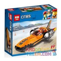 NOT Lego SPEED RECORD CAR 60178 Bela Lari 10867 LEPIN 02099 SHENG YUAN/SY 6965 xếp lắp ráp ghép mô hình XE HƠI SIÊU TỐC GHI ĐỘ City Thành Phố 78 khối