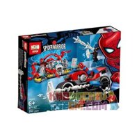 NOT Lego SPIDER-MAN BIKE RESCUE 76113 818 82189-1 JISI 7135 Bela Lari 11186 LELE 34068 LEPIN 07112 SHENG YUAN/SY SY1265 1265 xếp lắp ráp ghép mô hình CUỘC CHIẾN CỦA NGƯỜI NHIỆN GIẢI CỨU XE ĐẠP NHỆN Marvel Super Heroes Siêu Anh Hùng Marvel 235 khối