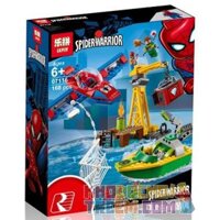 NOT Lego SPIDER-MAN DOC OCK DIAMOND HEIST 76134 Bela Lari 11185 LEPIN 07116 xếp lắp ráp ghép mô hình TÀU BAY CỦA NGƯỜI NHỆN VỤ TRỘM KIM CƯƠNG DOC OCK Marvel Super Heroes Siêu Anh Hùng Marvel 150 khối