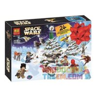 NOT Lego STAR WARS ADVENT CALENDAR 75213 Bela 11013 Lari 11013 xếp lắp ráp ghép mô hình BỘ LỊCH STAR WARS MÙA VỌNG CỦA LEGO Chiến Tranh Giữa Các Vì Sao 307 khối