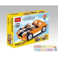 NOT Lego SUNSET SPEEDER 31017 JISI 3108 xếp lắp ráp ghép mô hình XE ĐUA THỂ THAO TẢI HOÀNG HÔN NHANH HƠN Creator Sáng Tạo 119 khối