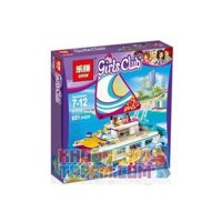 NOT Lego SUNSHINE CATAMARAN 41317 Bela Lari 10760 LELE 37037 LEPIN 01038 xếp lắp ráp ghép mô hình THUYỀN BUỒM ÁNH DƯƠNG CATAMARAN ĐẦY NẮNG Friends Các Bạn Gái 603 khối