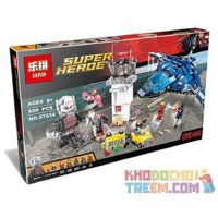 NOT Lego SUPER HERO AIRPORT BATTLE 76051 JISI 7123 LEPIN 07034 SHENG YUAN/SY 583 SY583 xếp lắp ráp ghép mô hình TRẬN CHIẾN Ở SÂN BAY SIÊU ANH HÙNG Marvel Super Heroes Siêu Anh Hùng Marvel 807 khối