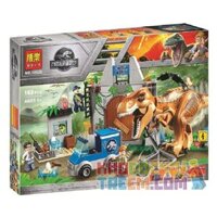 NOT Lego T. REX BREAKOUT 10758 Bela Lari 10920 SHENG YUAN/SY 1082 xếp lắp ráp ghép mô hình KHỦNG LONG BẠO CHÚA SỔNG CHUỒNG T. REX ĐỘT PHÁ Juniors Thiếu Niên 150 khối