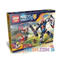 NOT Lego THE BLACK KNIGHT MECH 70326 JISI 8018 Bela Lari 10519 LELE 79311 LEPIN 14023 SHENG YUAN/SY SY803 xếp lắp ráp ghép mô hình MECH HIỆP SĨ ĐEN ROBOT Nexo Knights Hiệp Sỹ Nexo 530 khối