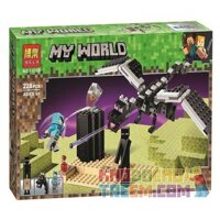 NOT Lego THE END BATTLE 21151 CHAOBAO/RENREN 7131 Bela Lari 11169 SHENG YUAN/SY SY1269 1269 XINH 5133 xếp lắp ráp ghép mô hình TRẬN CHIẾN CUỐI CÙNG KẾT THÚC Minecraft Game Xây Dựng 222 khối