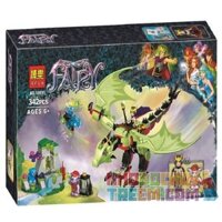 NOT Lego THE GOBLIN KING'S EVIL DRAGON 41183 Bela 10695 Lari 10695 xếp lắp ráp ghép mô hình ÁC LONG CỦA VUA YÊU TINH CON RỒNG ĐỘC Elves Thế Giới Phép Thuật 339 khối