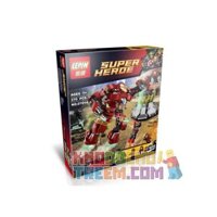 NOT Lego THE HULK BUSTER SMASH 76031 JISI 7110 LELE 79081 LEPIN 07014 SHENG YUAN/SY 357 SY357 XINH 8019 xếp lắp ráp ghép mô hình CÚ ĐẬP PHÁ CỦA HULK KÌM CHẾ NGƯỜI KHỔNG LỒ XANH NỔI ĐIÊN Marvel Super Heroes Siêu Anh Hùng Marvel 248 khối