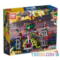 NOT Lego THE JOKER MANOR 70922 EAGLE 660301 LEPIN 07090 xếp lắp ráp ghép mô hình LÃNH ĐỊA CỦA GÃ HỀ JOKER TRANG VIÊN The Lego Batman Movie Người Dơi Bảo Vệ Gotham 3444 khối