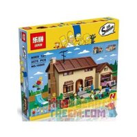 NOT Lego THE SIMPSONS HOUSE 71006 KING 83005 LEPIN 16005 LION KING 180044 xếp lắp ráp ghép mô hình CĂN NHÀ GIA ĐÌNH SIMPSON SIMPSONS Gia Đình Simpsons 2523 khối