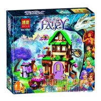 NOT Lego THE STARLIGHT INN 41174 LARI BELA 10502 xếp lắp ráp ghép mô hình NHÀ TRỌ SAO SÁNG ÁNH Elves Thế Giới Phép Thuật 343 khối