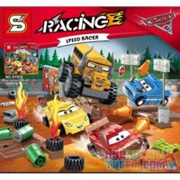 NOT Lego THUNDER HOLLOW CRAZY 8 RACE 10744 JISI 2905 Bela Lari 10687 SHENG YUAN/SY SY939 SY778A 778A SY778E 778E SY778F 778F xếp lắp ráp ghép mô hình BÓNG MA SẤM SÉT ĐIÊN DẠI TẠI ĐƯỜNG ĐUA SỐ 8 CUỘC THUNDER HOLLOW CRAZY Juniors Thiếu Niên 191 khối