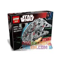 NOT Lego ULTIMATE COLLECTOR'S MILLENNIUM FALCON 10179 LELE 35002 LEPIN 05033 xếp lắp ráp ghép mô hình PHI THUYỀN CHIM ƯNG NGÀN TUỔI LỚN MILLENNIUM FALCON CỦA ULTIMATE COLLECTOR Star Wars Chiến Tranh Giữa Các Vì Sao 5197 khối