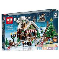 NOT Lego WINTER VILLAGE TOY SHOP 10249 AUSINI 25611 LELE 39015 LEPIN 36002 xếp lắp ráp ghép mô hình CỬA HÀNG ĐỒ CHƠI MÙA ĐÔNG LÀNG Creator Expert Chuyên Gia Sáng Tạo 815 khối