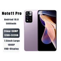 NOTE 11 Pro Giảm giá thanh lý Điện thoại giá rẻ Android LED 7.5 inch Điện thoại thông minh 4G/5G chính hãng mới