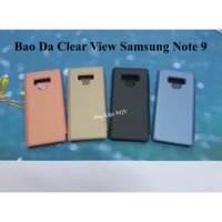 Note 9|| Bao Da Clear View Standing Samsung Note 9 - Pk NQV