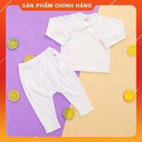 [NOUS] Bộ Bodysuit Newborn Trắng Nous ( Bé từ 3 - 7kg ) N2