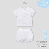 Nous - Bộ quần áo cộc tay in họa tiết NB2S25-SC2-F03-OW