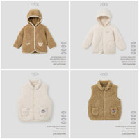 NOUS KIDS - Áo khoác, gile lông cừu mềm ấm cho bé