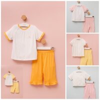 [Nous kids] Bộ quần áo Nous bé gái cộc tay size 2-6 tuổi