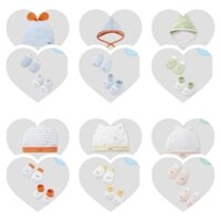 Nous set mũ và bao tay bao chân cao cấp các màu