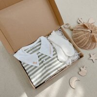 Nous - Set Quà Sơ Sinh Nous Cho Bé 3-5kg Tặng Kèm Hộp Chất Liệu Mềm Mại, Co Giãn