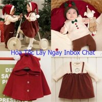 Nous Xmas 2024 - Bộ quần áo Noel cho bé trai, Bé gái từ 3 tháng đến 3 tuổi