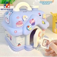 Novaflux Điện Tử Heo Đất Đồ Chơi Cho Trẻ Em Thú Vị Tiết Kiệm Tiền Chìa Khóa Trang Trí Nhà Cửa Mật Khẩu Hộp Tiết Kiệm Tiền