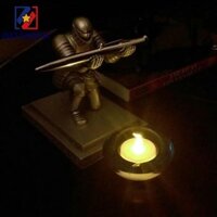 Novaflux Executive Knight Pen Holder, Executive Knight Armor Hero Hero Hero Pen Holder, Văn phòng phẩm Hộp đựng bút trang trí 5 màu Đồ trang trí Hộp đựng bút sáng tạo